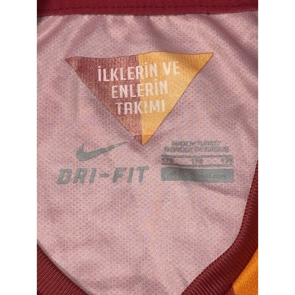 FC GALATASARAY SK Nike Football Home Soccer Dri-fit Jersey Shirt Boys YOUTH XL - Picture 3 of 9